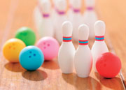 Bowling Ball & Pins